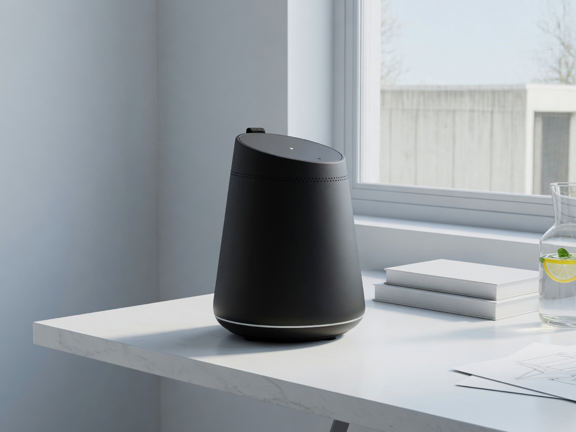 Concept 02 — desk context and scale study.